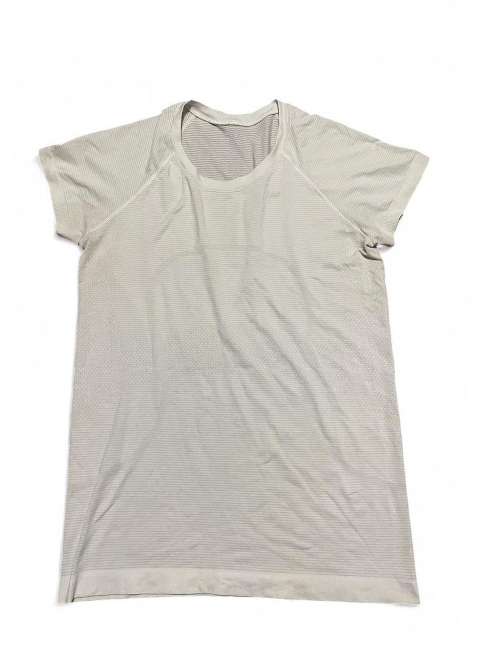 White Lululemon swiftly tech short sleeve top size 10